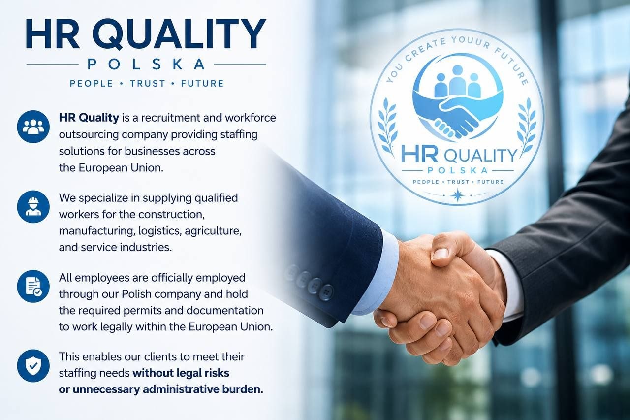 HR QUALITY Polska — recruitment and workforce outsourcing